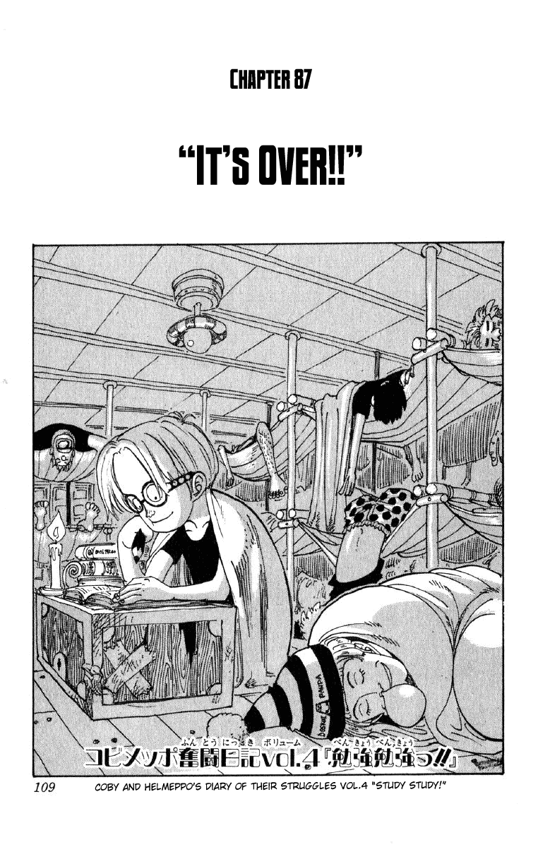 One Piece, Chapter 87 image 01